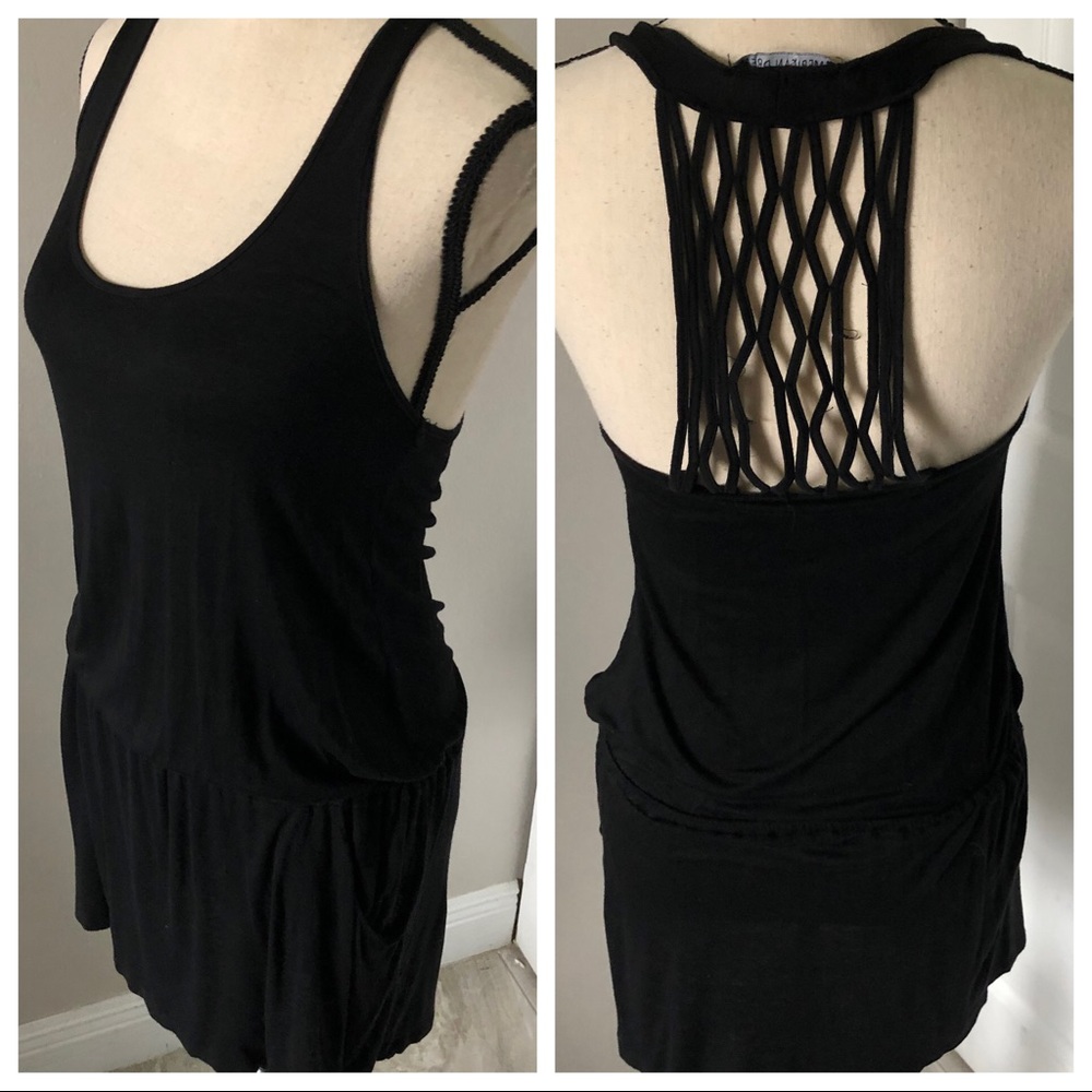 AMERICAN DREAM BLACK SUMMER DRESS